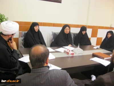 اولین جلسه شورای فرهنگی پردیسهای استانی با حضور حجت الاسلام والمسلمین چهری مسئول دفتر نهاد مقام معظم رهبری در پردیسهای استانی دانشگاه فرهنگیان در استان گیلان