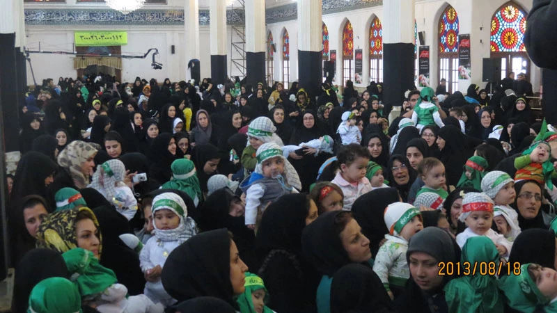 برگزاری همایش شیرخوارگان حسینی با همکاری دانشجو معلمان پردیس بنت الهدی صدر گیلان(خواهران) در مصلی بزرگ امام خمینی (ره) شهرستان رشت: