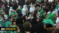 برگزاری همایش شیرخوارگان حسینی با همکاری دانشجو معلمان پردیس بنت الهدی صدر گیلان(خواهران) در مصلی بزرگ امام خمینی (ره) شهرستان رشت