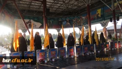 برگزاری همایش مدافعان حرم با همکاری دانشجو معلمان پردیس بنت الهدی صدر گیلان(خواهران)