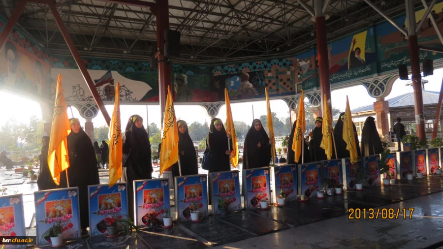 برگزاری همایش مدافعان حرم با همکاری دانشجو معلمان پردیس بنت الهدی صدر گیلان(خواهران)