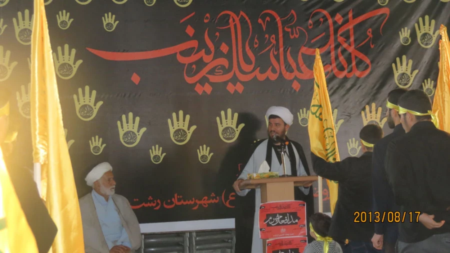 برگزاری همایش مدافعان حرم با همکاری دانشجو معلمان پردیس بنت الهدی صدر گیلان(خواهران)