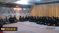 برگزاری مراسم هیات عزاداری رهروان ولایت پردیس شهید بنت الهدی صدرگیلان