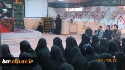 برگزاری مراسم هیات عزاداری رهروان ولایت پردیس شهید بنت الهدی صدرگیلان