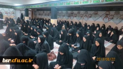 برگزاری مراسم هیات عزاداری رهروان ولایت پردیس شهید بنت الهدی صدرگیلان