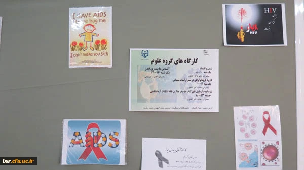 برگزاری نمایشگاه دست ساخته های هنری اساتید ودانشجویان رشته هنر