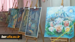 برگزاری نمایشگاه دست ساخته های هنری ویژه اساتید ودانشجویان در هفته پزوهش