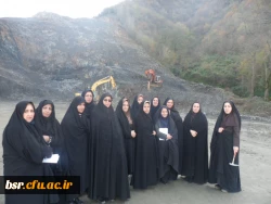 بازدید گروه علوم تجربی از معدن سنگ دیزین