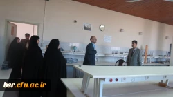 بازدید مدیر کل آموزش وپرورش از پردیس شهید بنت الهدی صدر