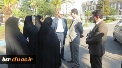 بازدید مدیر کل آموزش وپرورش از پردیس شهید بنت الهدی صدر