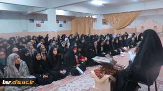 فعالیت های مبلغه دینی هیئت فاطمه الزهرا (س) پردیس شهید بنت الهدی صدر