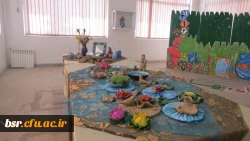 سفره هفت سین دانشجویی پردیس شهید بنت الهدی صدر گیلان