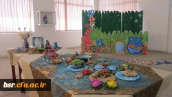 سفره هفت سین دانشجویی پردیس شهید بنت الهدی صدر گیلان