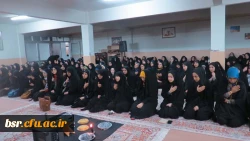 lمراسم عزاداری ایام فاطمیه پردیس شهید بنت الهدی صدر گیلان