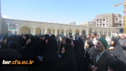 اعزام دانشجو معلمان پردیس شهید بنت الهدی صدر گیلان به اردوی زیارتی مشهد مقدس