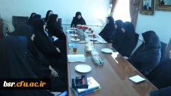 نشست صمیمی  مدیر کل امور بانوان استانداری گیلان با اساتید وکارکنان  پردیس شهید بنت الهدی صدر گیلان