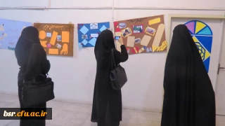 برگزاری نمایشگاه کتاب ، عکس وروزنامه دیواری به مناسبت هفته آموزش در پردیس شهید بنت اهدی صدر