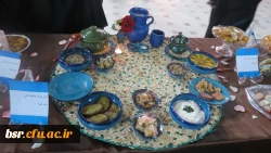 جشنواره غذای دانشجویی پردیس شهید بنت الهدی صدر گیلان