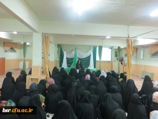 برگزاری مراسم مولودی میلاد امیر المومنین (ع) توسط هیات فاطمه الزهرا ی پردیس شهید بنت الهدر صدر گیلان