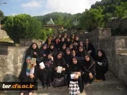 برگزاری اردوی زیارتی وسیاحتی بسیج دانشجویی پردیس شهید بنت الهدی صدر