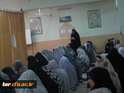 برگزاری مراسم روز نکبت (سالروز تشکیل رژیم غاصب اسرائیل و آواره شدن ملت فلسطین) در پردیس شهید بنت الهدی صدر