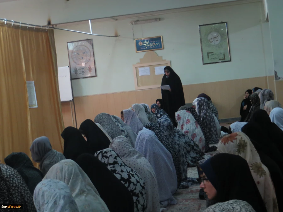 برگزاری مراسم روز نکبت (سالروز تشکیل رژیم غاصب اسرائیل و آواره شدن ملت فلسطین) در پردیس شهید بنت الهدی صدر