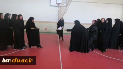 برگزاری مسابقه طناب کشی  پردیس شهید بنت الهدی صدر گیلان به مناسبت هفته خوابگاه های دانشجویی