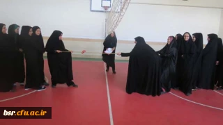 برگزاری مسابقه طناب کشی  پردیس شهید بنت الهدی صدر گیلان به مناسبت هفته خوابگاه های دانشجویی