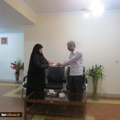 روز میلاد قمر بنی هاشم وروز جانباز از جانباز پردیس شهید بنت الهدی صدر تقدیر شد