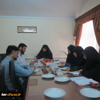 برگزاری جلسه رئیس بسیج اساتید استان گیلان  با کانون بسیج اساتیدپردیس شهید بنت الهدی صدر