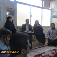بازدید دکتر کیانی معاون ارزیابی وعملکرد دانشگاه فرهنگیان از پردیس شهید بنت الهدی صدر گیلان