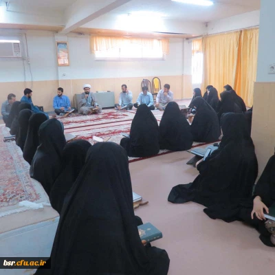 برگزاری مراسم قرائت قرآن کریم ویژه ماه مبارک رمضان در پردیس شهید بنت الهدی صدر گیلان