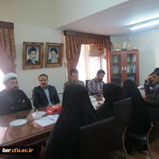 جلسه هماهنگی  برای دیدار اساتید ودانشجویان با نماینده ولی فقیه