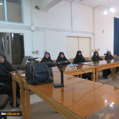 برگزاری جلسه حلقه صالحین ویژه اساتید وکارکنان پردیس شهید بنت الهدی صدر