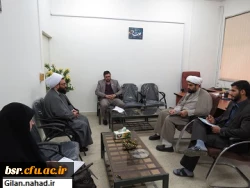 برگزاری جلسه با مسئولین اوقاف رشت