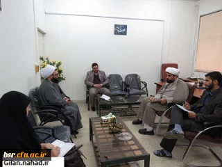 برگزاری جلسه با مسئولین اوقاف رشت