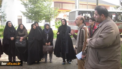 بازدید دانشجویان کارشناسی ناپیوسته رشته حرفه وفن  پردیس شهید بنت الهدی صدر گیلان از هنرستان جنت لاکان رشت