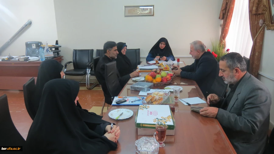 دیدار نماینده ی مجلس شورای اسلامی شهرستان رشت ورئیس پردیس شهید بنت الهدی صدر گیلان 2