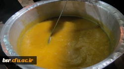 برگزاری مراسم محرم وتهیه نذری در هیات فاطمه الزهرا (س) پردیس شهید بنت الهدی صدر  2