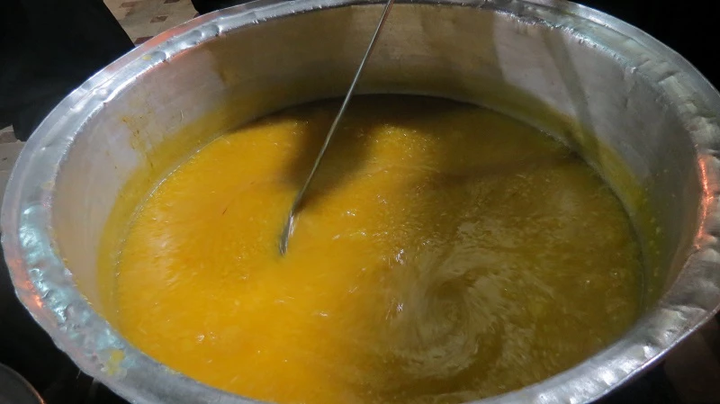 برگزاری مراسم محرم وتهیه نذری در هیات فاطمه الزهرا (س) پردیس شهید بنت الهدی صدر  2