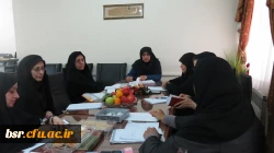 برگزاری جلسه کمیته پژوهش در پردیس شهید بنت الهدی صدر گیلان  2