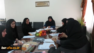 برگزاری جلسه کمیته پژوهش در پردیس شهید بنت الهدی صدر گیلان