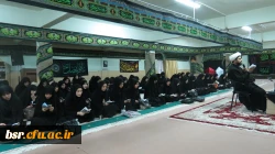 برگزاری مراسم زیارت عاشورا  در پردیس شهید بنت الهدی صدر گیلان  2