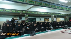 برگزاری مراسم زیارت عاشورا  در پردیس شهید بنت الهدی صدر گیلان  3