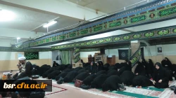 برگزاری مراسم زیارت عاشورا  در پردیس شهید بنت الهدی صدر گیلان  2