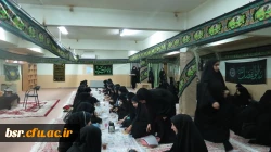 برگزاری مراسم زیارت عاشورا  در پردیس شهید بنت الهدی صدر گیلان  3