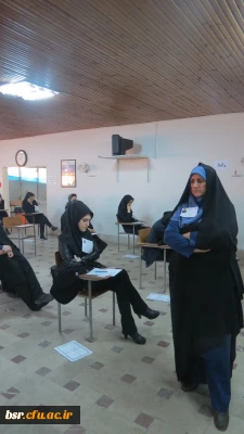 برگزاری آزمون استخدامی فرهنگیان در پردیس شهید بنت الهدی صدر گیلان