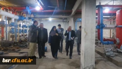 بازدید مدیر کل نوسازی گیلان از پردیس بنت الهدی 2