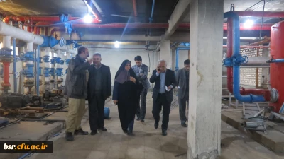 بازدید مدیر کل نوسازی مدارس گیلان از پردیس بنت الهدی