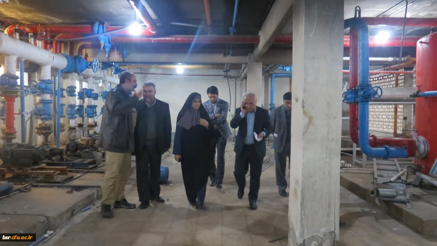 بازدید مدیر کل نوسازی گیلان از پردیس بنت الهدی 2